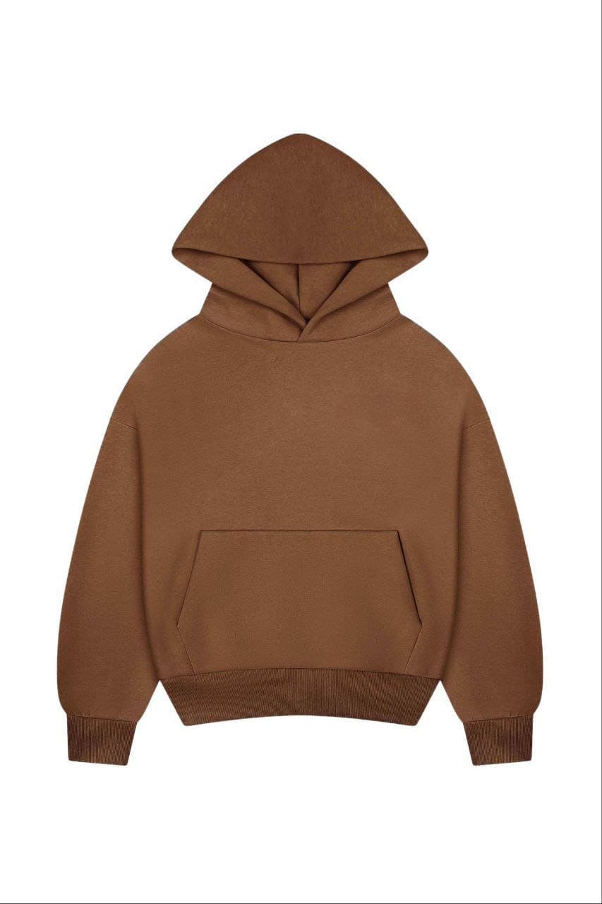 Autumn Brown Box Fit Hoodie
