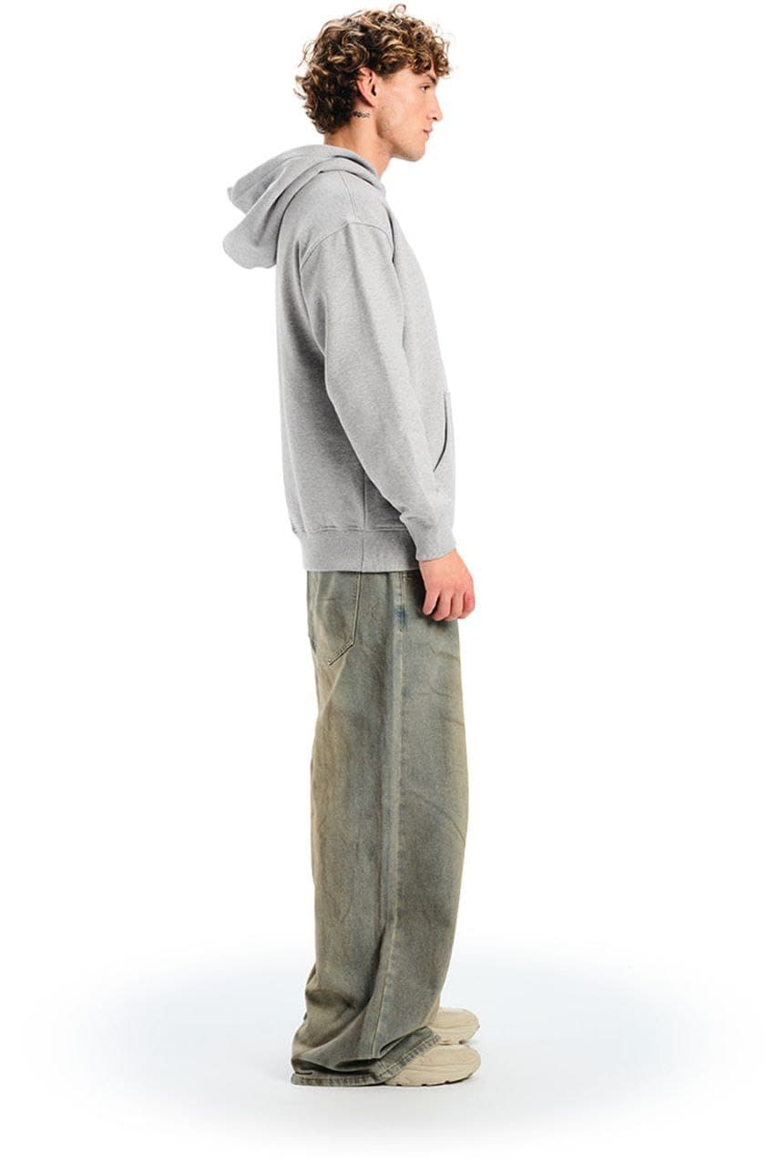 Grey - Oversized Hoodie view 4