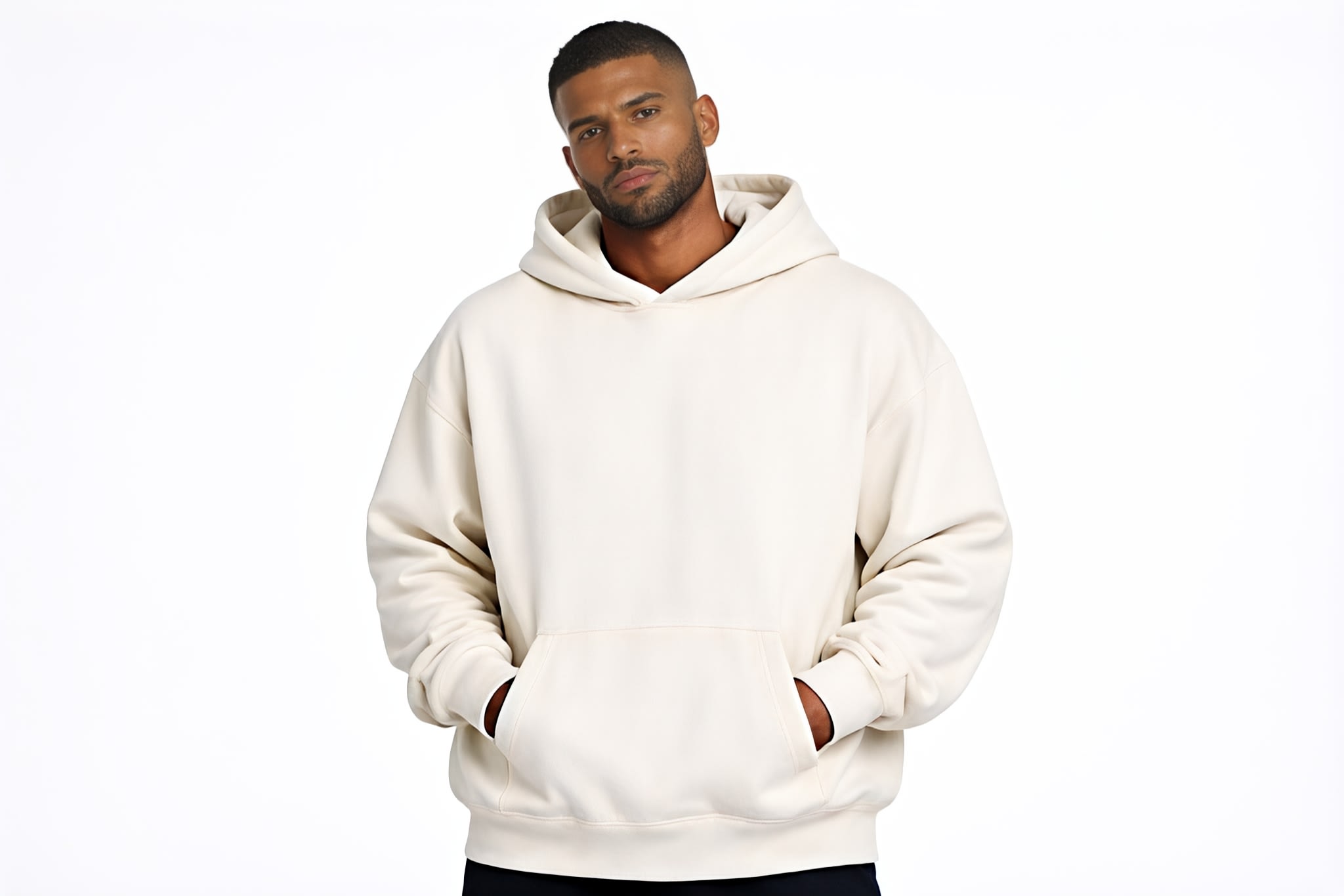 Bone White Hoodie